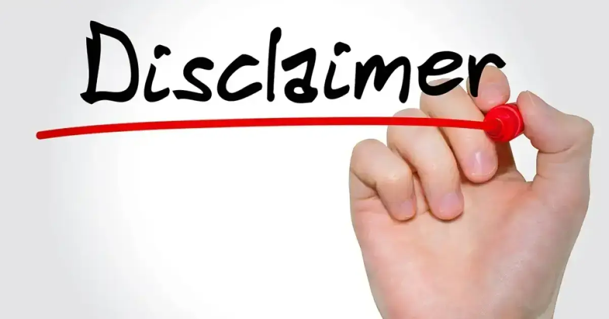 Disclaimer